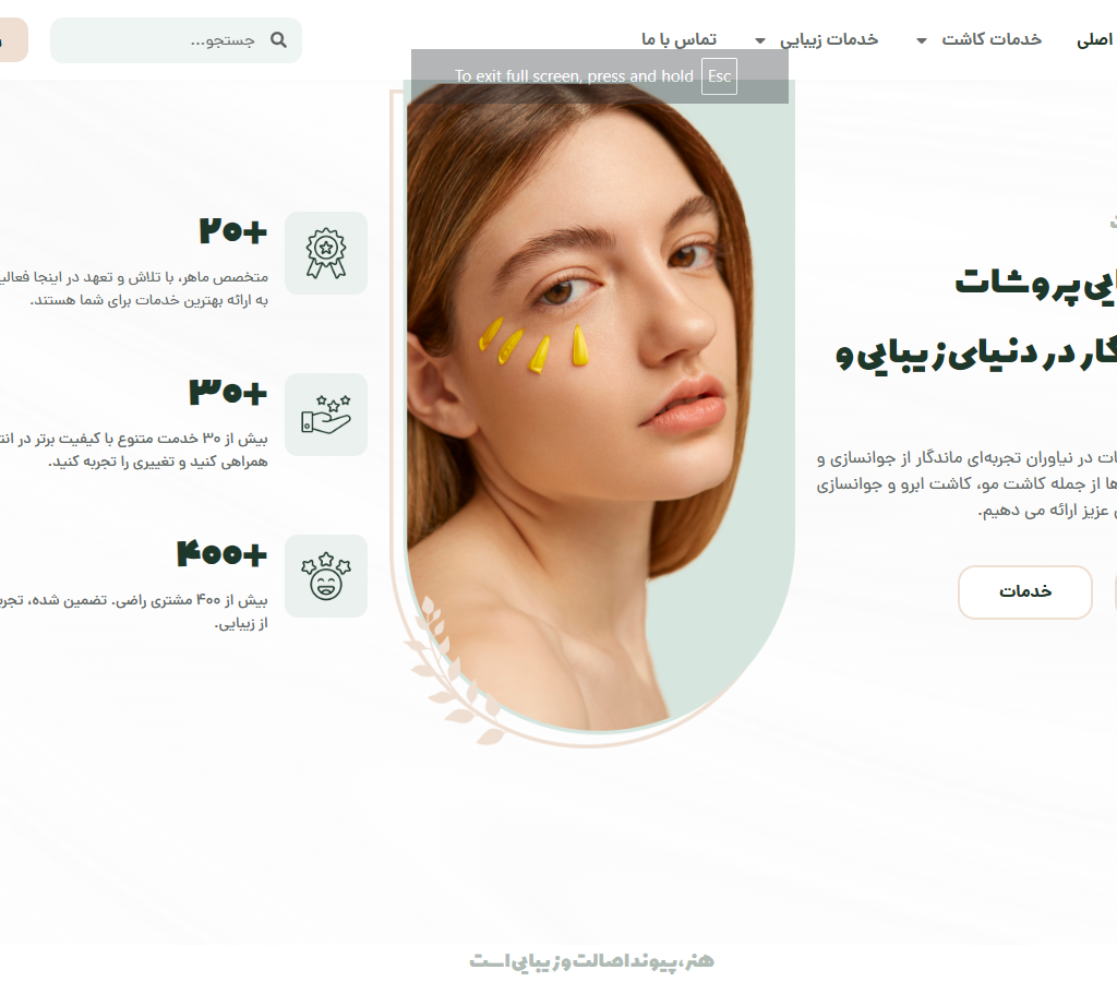 طراحی سایت پزشکی پزشکان